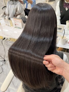 シェノン サントル(CHAINON CENTRE) 前髪/マチルダボブ/ピンクベージュ/インナーグレージュ