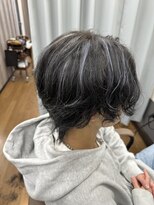 テーラヘアー 幕張本郷店(TELA HAIR)&nbsp;色落ちでシルバーになるハイライト
