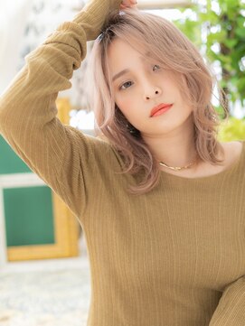 カバーヘア ブリス 戸田公園西口店(COVER HAIR bliss) ■外国人風ハイトーンカラーネオウルフ301-3★戸田公園10代20代