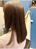 地毛風カラーでツヤサラ