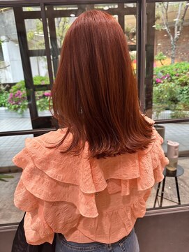 リュミエ ドゥ マッシュ(Lumier de mashu) orange pink color