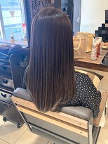 ヘアリゾート粋 ティガ 池袋店(tiga)&nbsp;艶髪/ストレート/ナチュラルブラウン