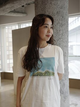 ネロ フタコタマガワ(NERO FUTAKOTAMAGAWA) 【加藤青空】ロングパーマ