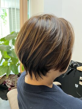 テーラヘアー 四街道店(TELA HAIR) ネープすっきりショートボブ