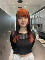 ロンドシエル 横浜(Lond ciel)&nbsp;オリーブグレー/レイヤーカット/黒髪/マロンベージュ/横浜