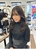 韓国ヘア/レイヤーカット/顔まわりカット/ブリーチなし
