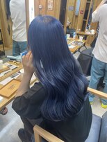 アフターニュース 新潟(afternews)&nbsp;ブルージュ/ネイビー/ダブルカラー/ケアブリーチ/髪質改善/駅南