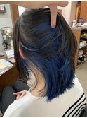 佐藤洋一【インナーカラー×ブルー】