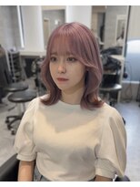 ベル(BEL)&nbsp;【韓国風】20代、30代◎ピンクパープル×くびれボブ