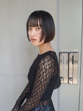 ゾーイダイミョウ(ZOEY daimyo) ボブに顔まわりレイヤー