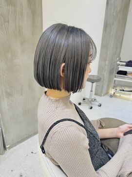 アナ ラーナ(Anna Lanna) シルバーグレージュ×ダブルカラー＊森本ひろか＊