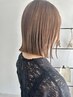 【天使の艶】髪質改善トリートメント＋脱白髪染めカラー￥15400