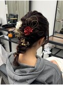 【chome】着物ヘア 卒業式 成人式