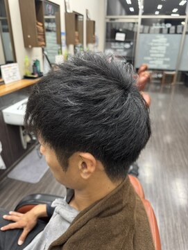 バーバーズ にじの森店 ツーブロックスタイル