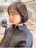 ☆春日☆イメチェンボブ美髪ワイドバングレイヤーショート1