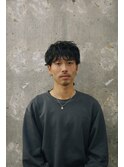 波巻きパーマ