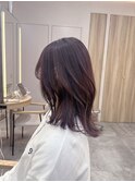 シークレットハイライトでつくるラベンダーカラー