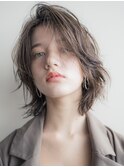 イメチェン外ハネパーマ美髪のススメワイドバング