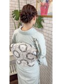＊THE  RIRE.  訪問着ヘアアレンジ＊