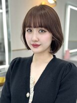 シーテメゾン(Ciete Maison)&nbsp;【yuuka 】韓国レイヤー　ミディアム　ボブ　レイヤーカット