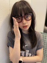 ヘン(hen)&nbsp;ダークブラウンロングレイヤー【梶原綾華】