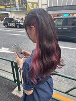 プライズ 表参道原宿店(prize)&nbsp;ピンクインナーカラー