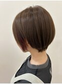 耳かけピンクショート