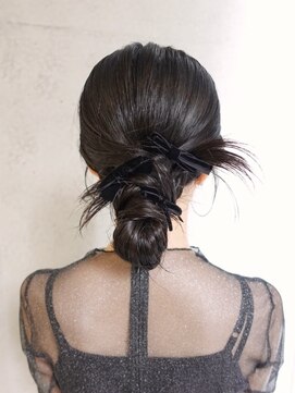 ティエラ 原宿 表参道(Tierra) 【Tierra美侑】ミディアム～ロングok変形カチモリヘア