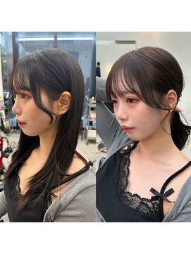 メラク(Merak) 大人可愛い×透明感カラー小顔レイヤーロング【20～40代】