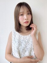 カバーヘア ブリス 川口(COVER HAIR bliss)&nbsp;透明感ココアベージュ×大人ボブレイヤー小顔美髪◎p川口