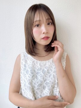 カバーヘア ブリス 川口(COVER HAIR bliss) 透明感ココアベージュ×大人ボブレイヤー小顔美髪◎p川口