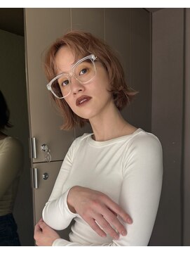 #ブリーチなしダブルカラー#ワインレッド#ボルドーカラー#前髪