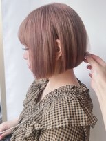 モリオフロムロンドン 原宿本店(morio from London)&nbsp;【morio原宿】ミニボブ 暖色カラー ハイトーン