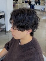 ブランコトレス 鏡島(BLANCO tres) 大人のツイストスパイラル/センターパート/