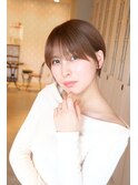 縮毛矯正/クラゲヘアー/オリーブグレー/小顔/ココアベージュ