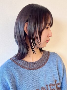 モリオフロムロンドン 松戸店(Morio from London) 【morio松戸 アイダ】レイヤーウルフスタイルミディアムレイヤー