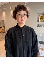 ホヌン 茅ヶ崎(Honnun) 抜け感×ショートパーマ/茅ヶ崎