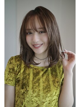 インセプション 銀座(INCEPTION) ミディアムレイヤー・ボブ/絶壁解消/20代/30代/長め