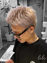 アンドメゾンオム(&Maison. homme)&nbsp;【スパイキーショート×ハイトーン】加古川/メンズ/ハイトーン