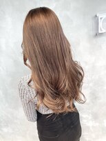 アコ(Aco) ブラウンベージュ/ココアベージュ/ダブルカラー