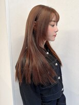 シエ バイ ケンジ 湘南台(sie by KENJE)&nbsp;ミルクティーブロンド/ダークブルー/デジタルパーマ/湘南台