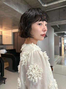 ナヌーク シブヤ(nanuk shibuya) ニュアンスボブパーマ!