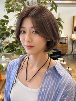 カノエ(canoe)&nbsp;グレージュカラー顔周りレイヤー20代～50代【西新大濠荒戸】