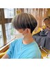 【ダメージケア】メンズカット+カラー+3STEPトリートメント ¥10200