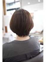 ヘアーメイクスタジオ ライフセカンド(HAIR MAKE STUDIO LIFE 2ND)&nbsp;大人丸みショートボブ