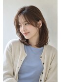 115. 髪質改善カラーエステ/前髪あり大人ミディ/艶髪
