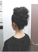 ふんわりアレンジ♪ リーゼント風