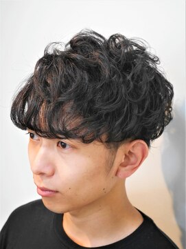 ルコン(Lucon) ２ブロック×マッシュ×パーマ