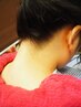 大人の身だしなみ★えりあしシェービング　￥2200