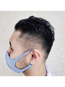 カズ 中津店(KAZU) 外国人風フェード